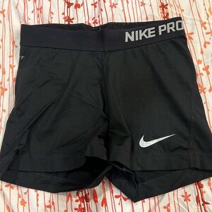 Nike pro spandex shorts